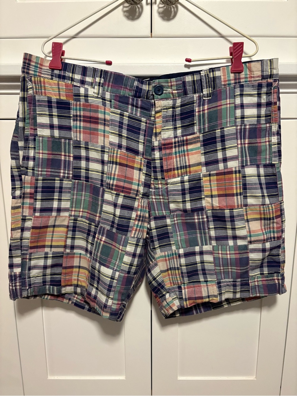 J. Crew Men’s Madras Plaid Shorts